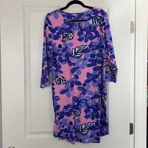 Mahi Gold Hinkley dress - wildflowers lilac, size large